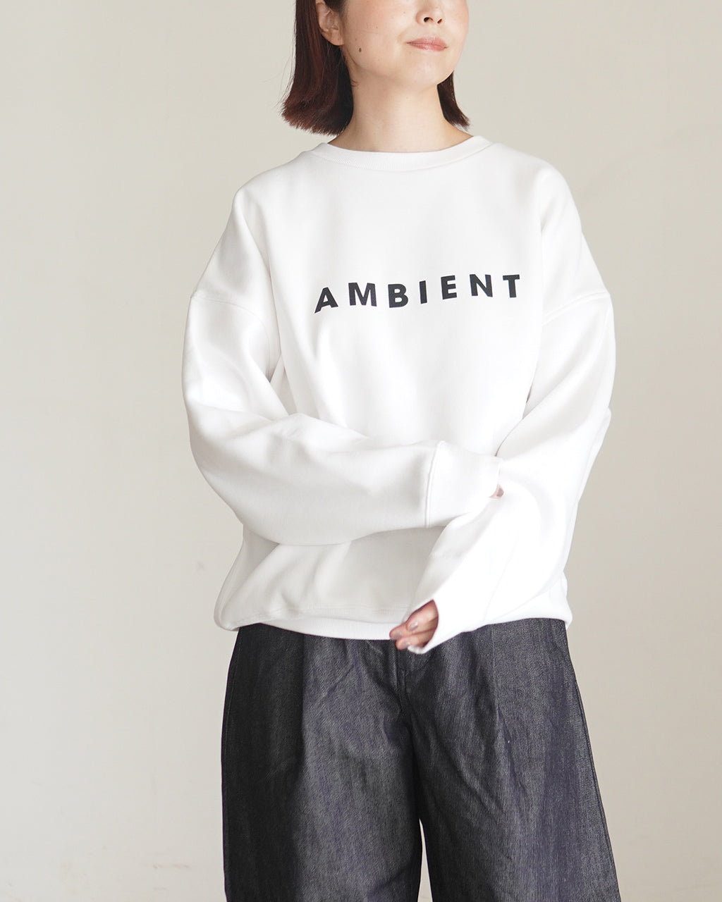 AMBIENT OVERSIZED SWEAT AMBBS-0717