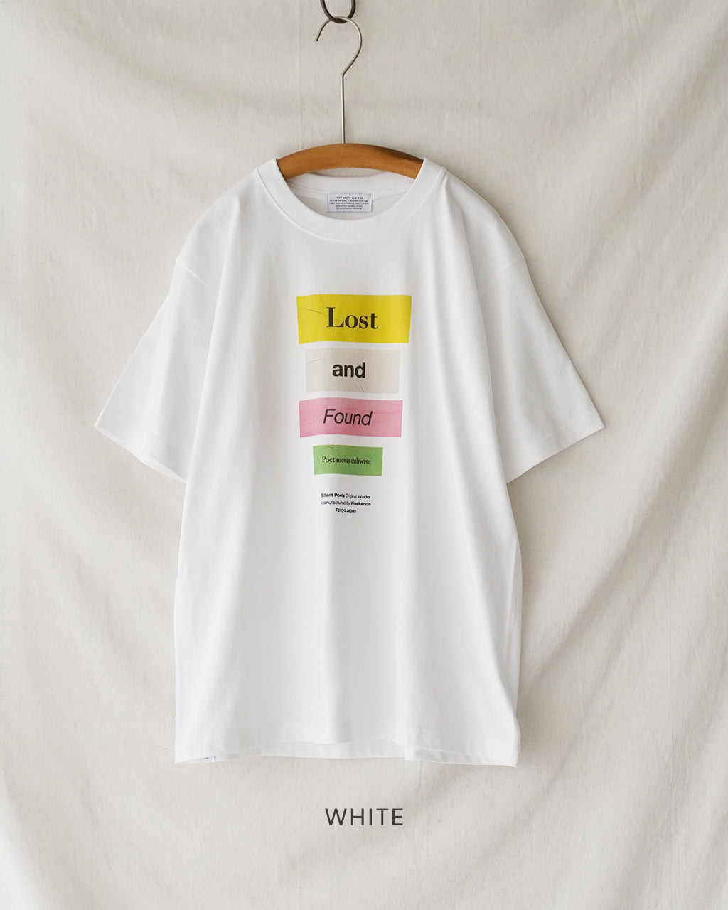 POET MEETS DUBWISE graphpaper コラボ Tシャツ POET MEETS DUBWISE ポエトミーツダブワイズ LOST AND FOUND T-Shirt
