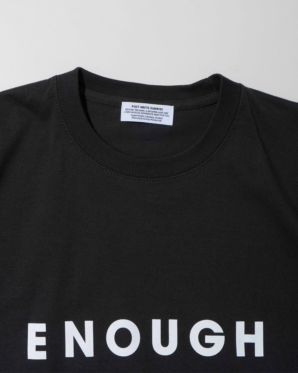 【未開封新品】 POET MEETS DUBWISE Tシャツ ブラック POET MEETS DUBWISE / JAZZY SPORT COLLABORATION TEE | st