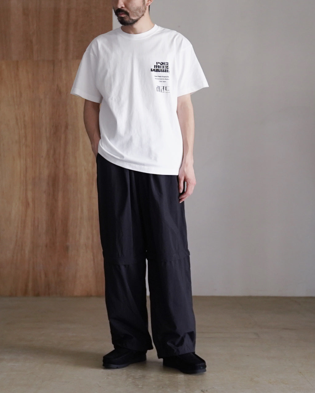 POET MEETS DUBWISE ポエトミーツダブワイズ コンパクトレコードバー+PMD ルーズフィット T シャツ| Crouka(クローカ)