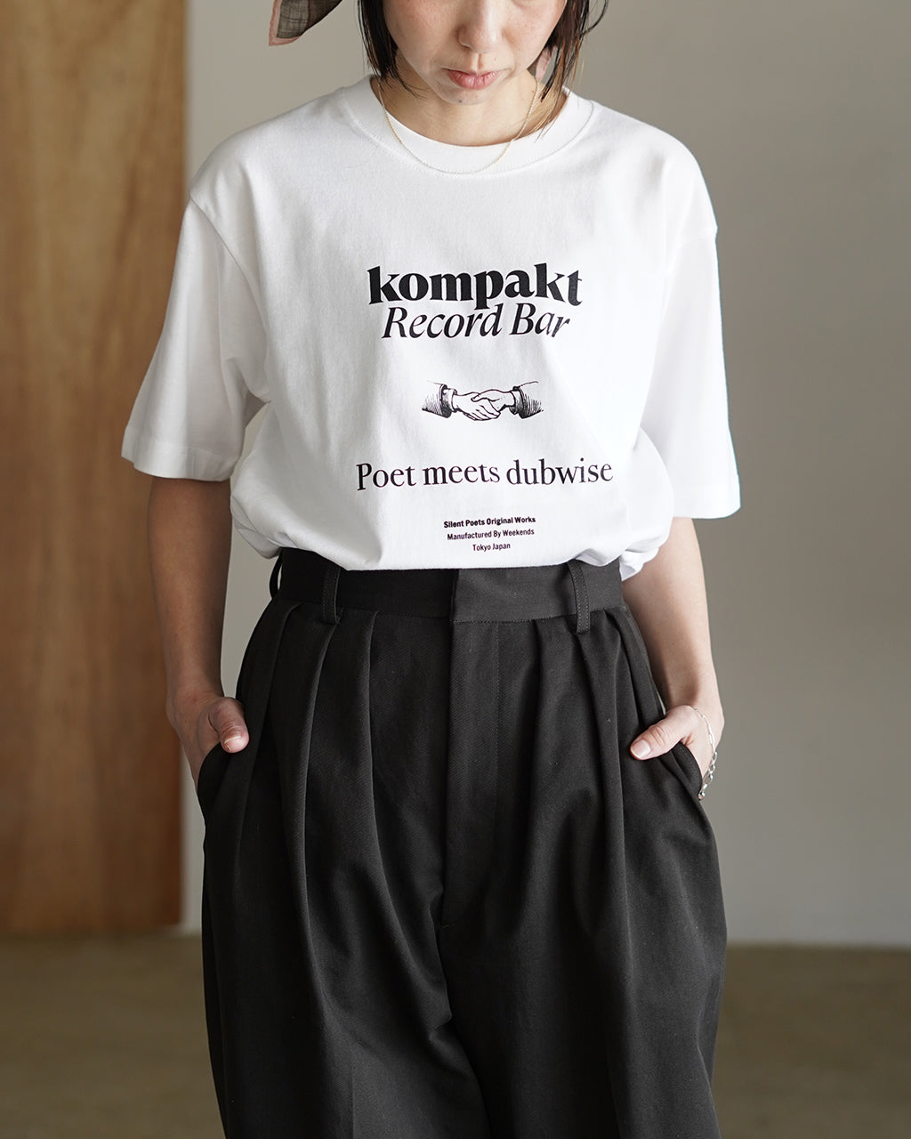 ♡ポワ♡pois♡コンパクトロンT♡ POET MEETS DUBWISE ポエトミーツダブワイズ コンパクトレコードバー+
