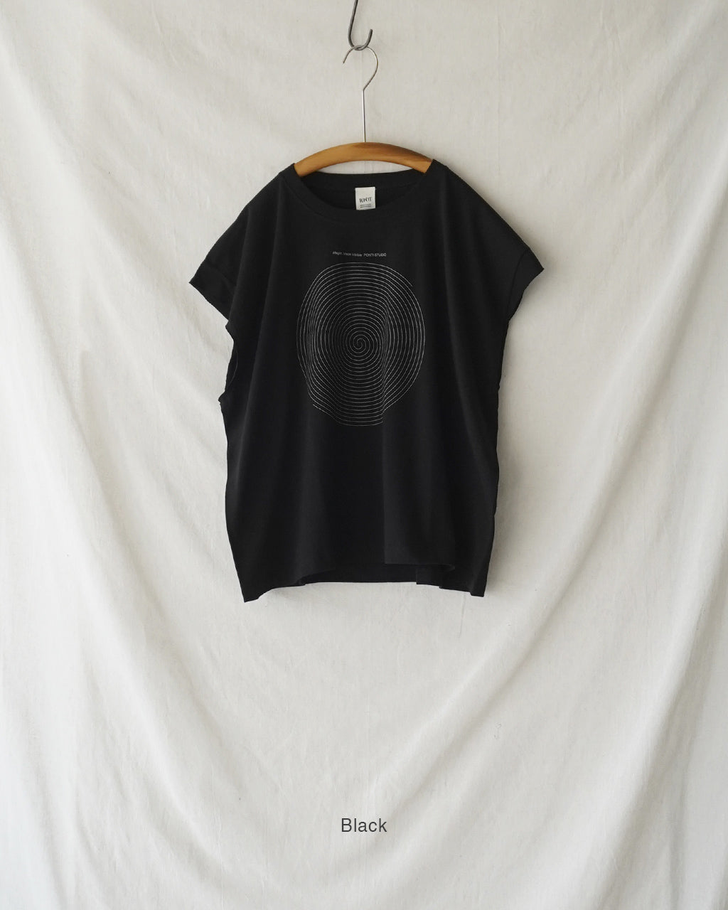 Magic,Made Visible cut off print T-shirt PO1S028