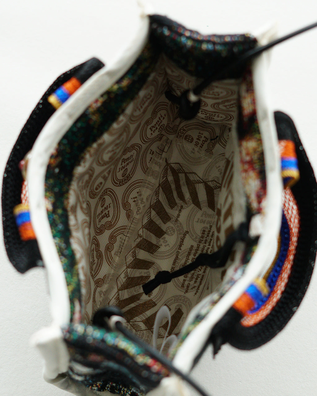 Platform Photo Jacquard Bag -Small- PO2T017