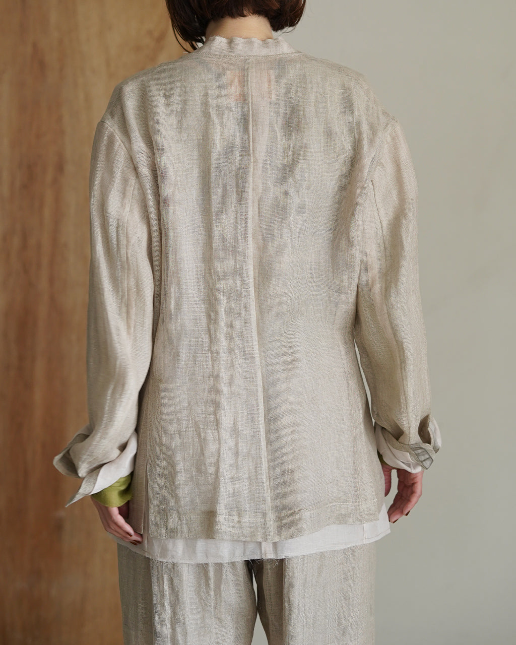 PONTI ポンティ カラミウィーヴジャケット レディース Karami weave