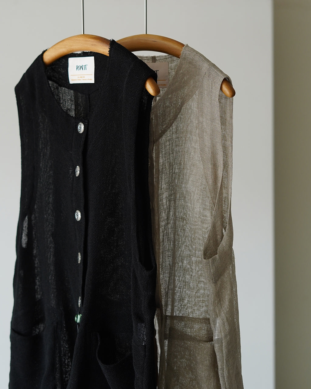 Karami weave vest PO1S006