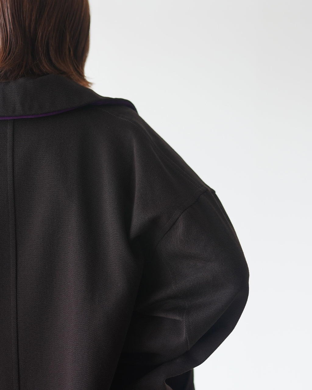 Wool Cotton Twill Jacket PO2T011