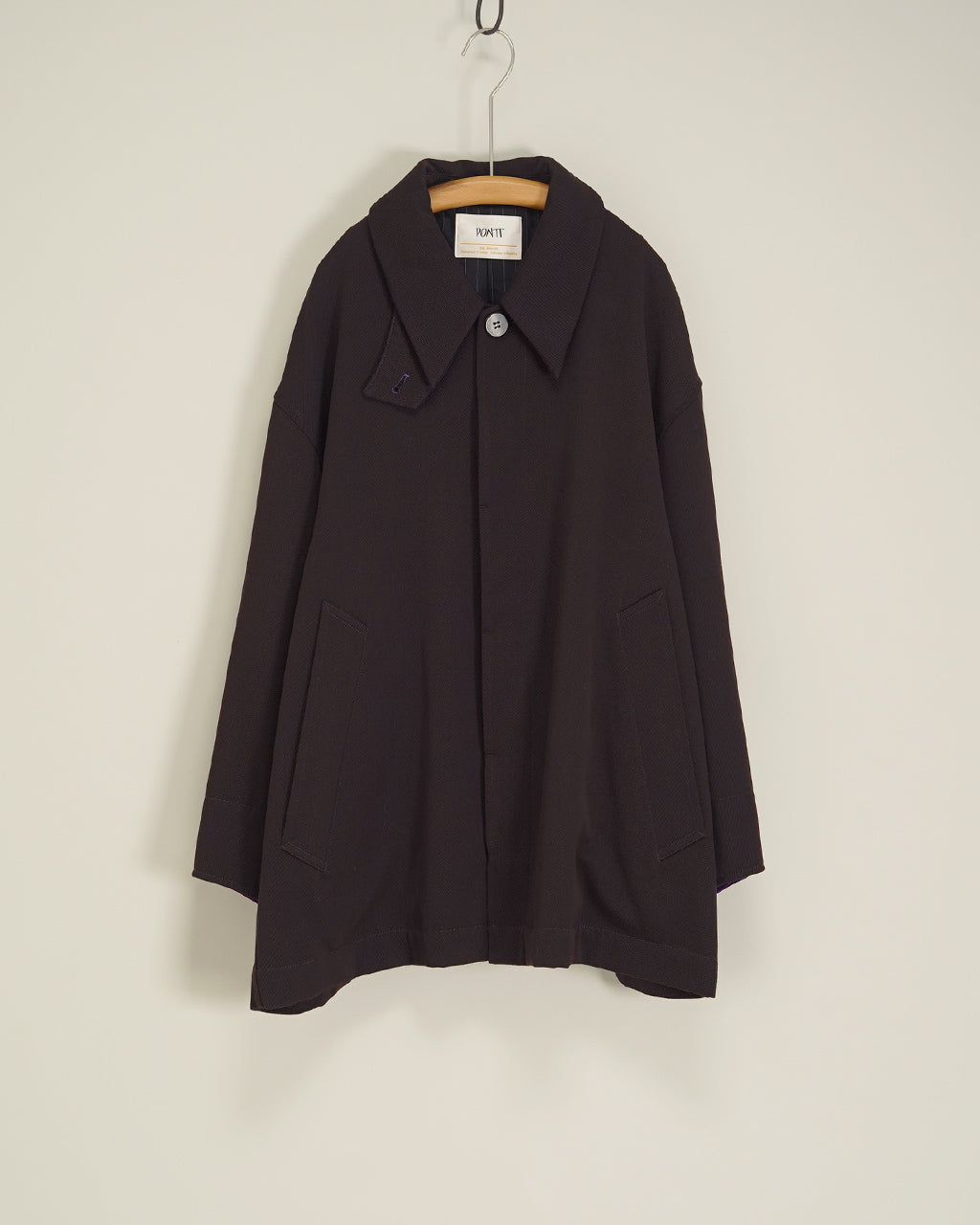 Wool Cotton Twill Jacket PO2T011