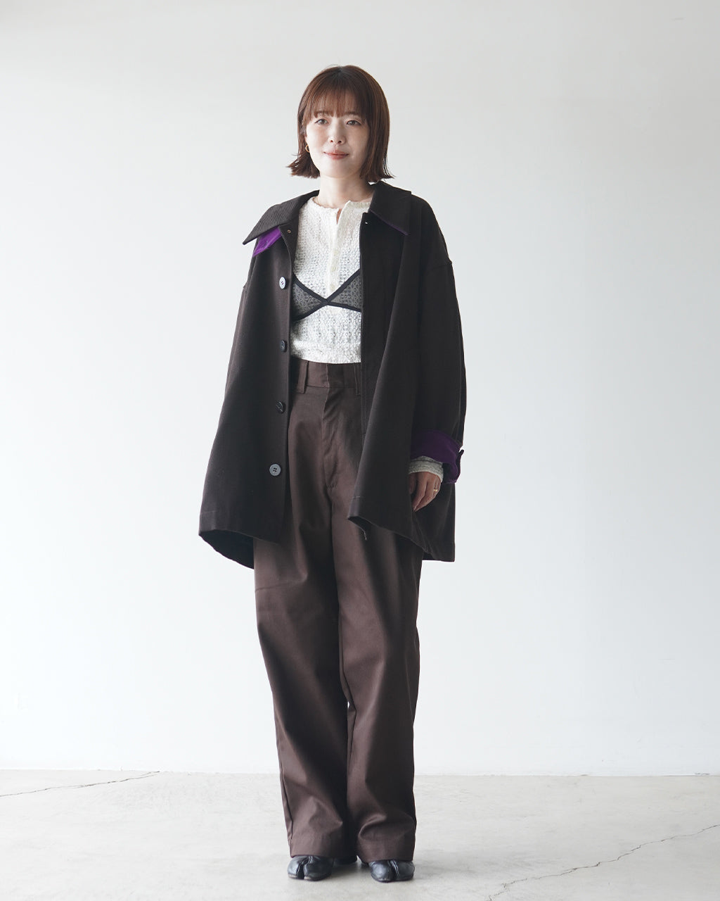 Wool Cotton Twill Jacket PO2T011