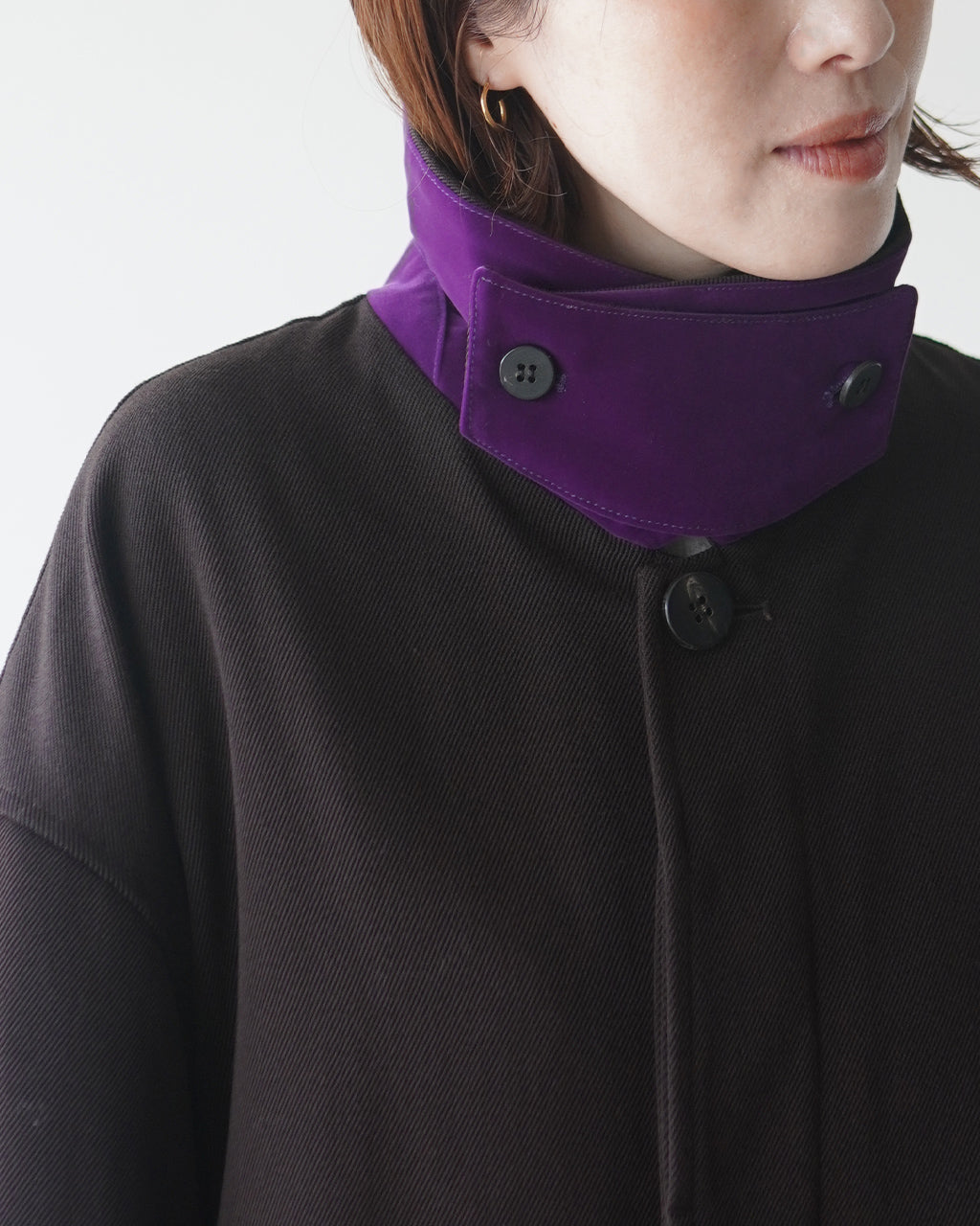 Wool Cotton Twill Jacket PO2T011