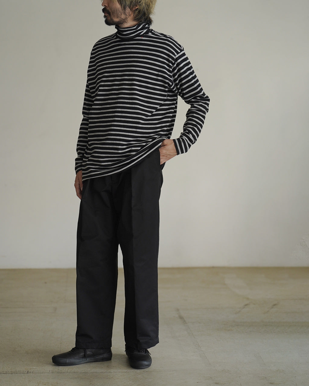 H W BEATNIK BORDER TURTLENECK BFA-P-006-4280