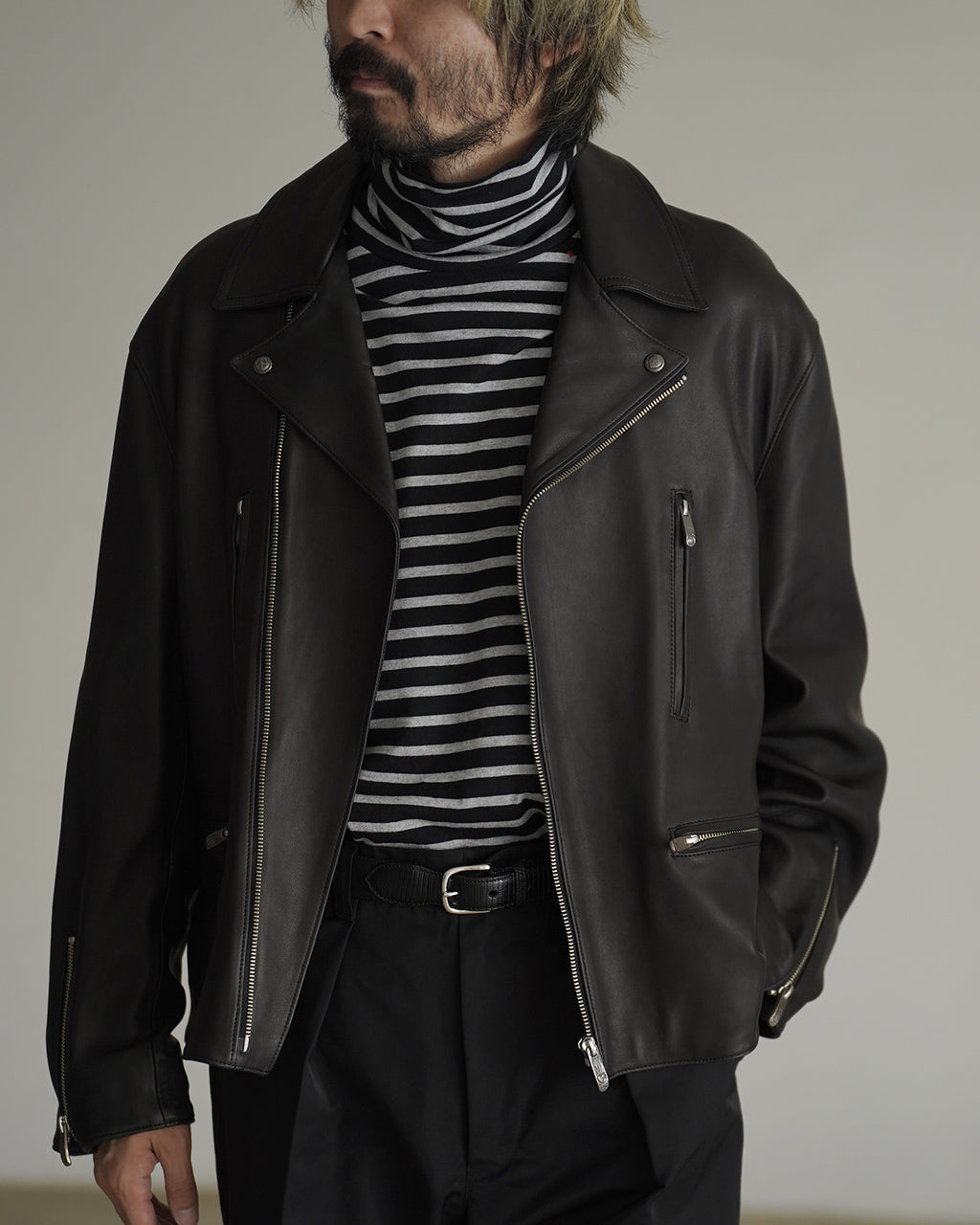 H W BEATNIK BORDER TURTLENECK BFA-P-006-4280