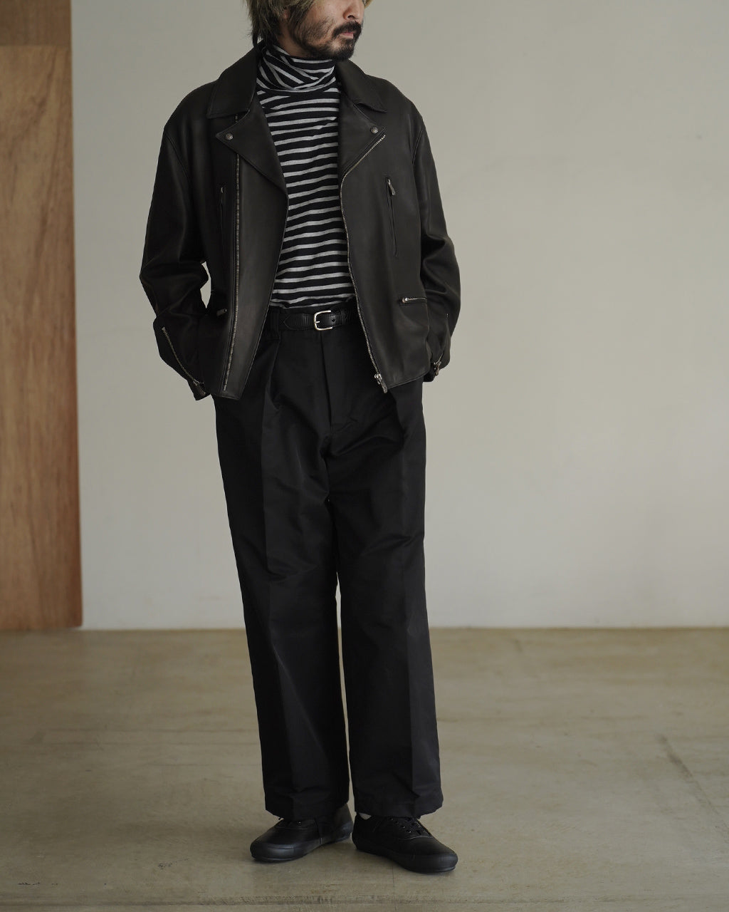 H W BEATNIK BORDER TURTLENECK BFA-P-006-4280