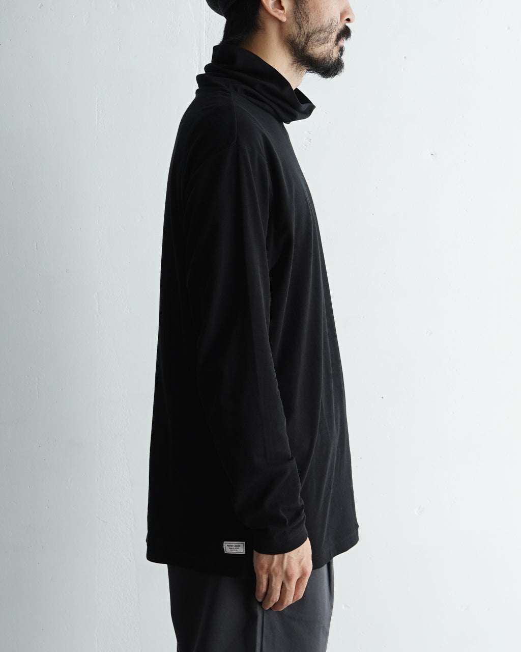 PORTER CLASSIC ポータークラシック カットソー ピース コットン タートルネック H/W PEACE COTTON TURTLENECK 長袖 PC-006-3109 【送料無料】 [★]