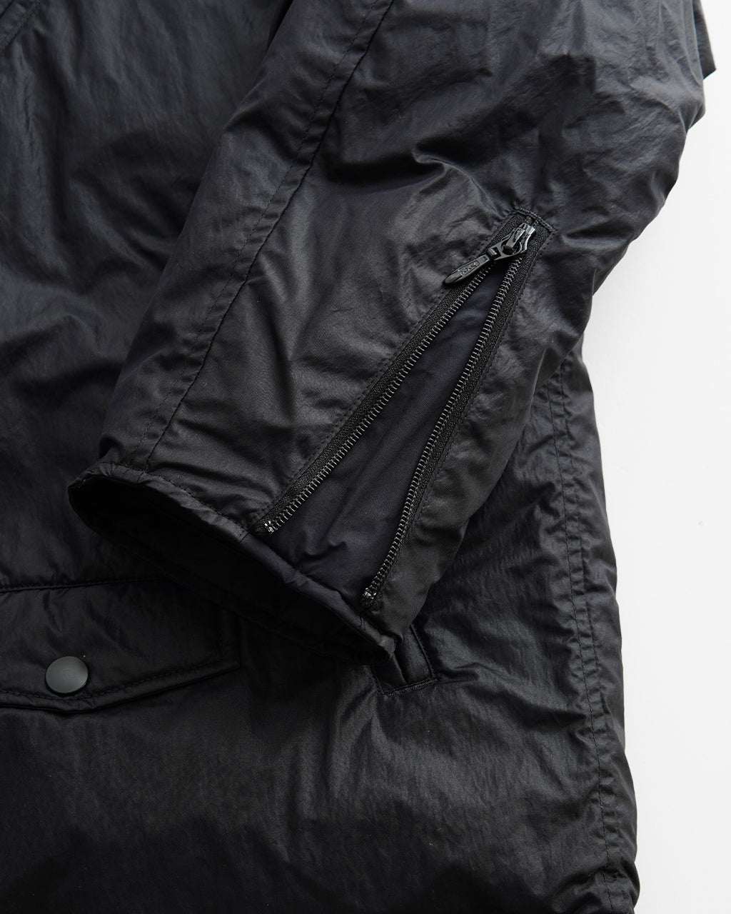 PORTER CLASSIC ポータークラシック ライダース ダウンジャケット SHEEN NYLON RIDERS DOWN JACKET ジップアップ PC-015-2996【送料無料】 [★]