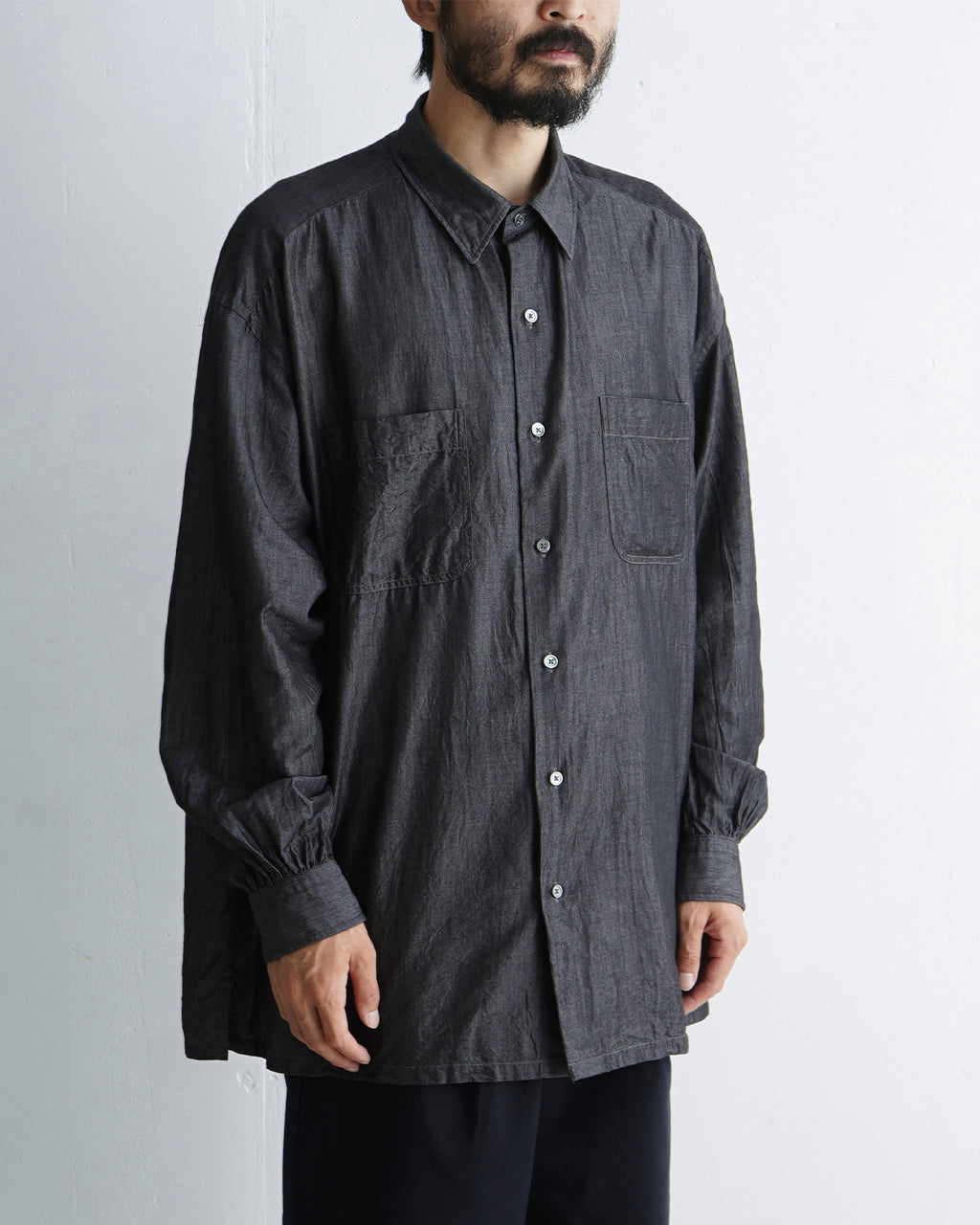 PORTER CLASSIC ポータークラシック 克シャツ レギュラーカラー KATSU SHIRT PC-016-3036 【送料無料】