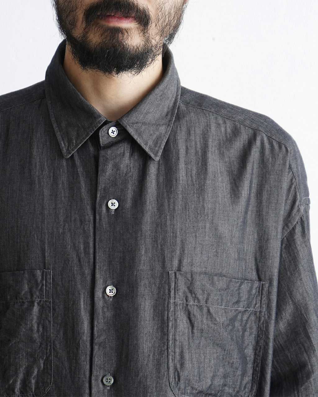 PORTER CLASSIC ポータークラシック 克シャツ レギュラーカラー KATSU SHIRT PC-016-3036 【送料無料】