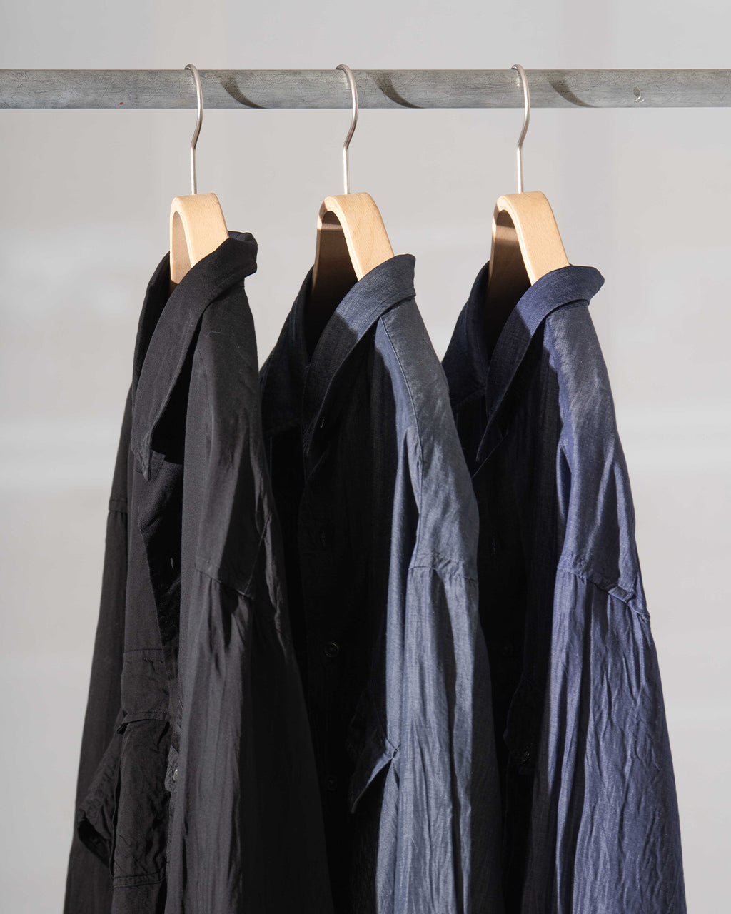 PORTER CLASSIC ポータークラシック 長袖シャツ キュプラ ロールアップシャツ ROLL UP SOFT CUPRO SHIRT PC-016-3360【送料無料】