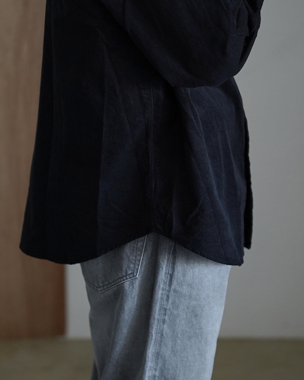 ROLL UP ORGANIC CORDUROY SHIRT PC-016-3685