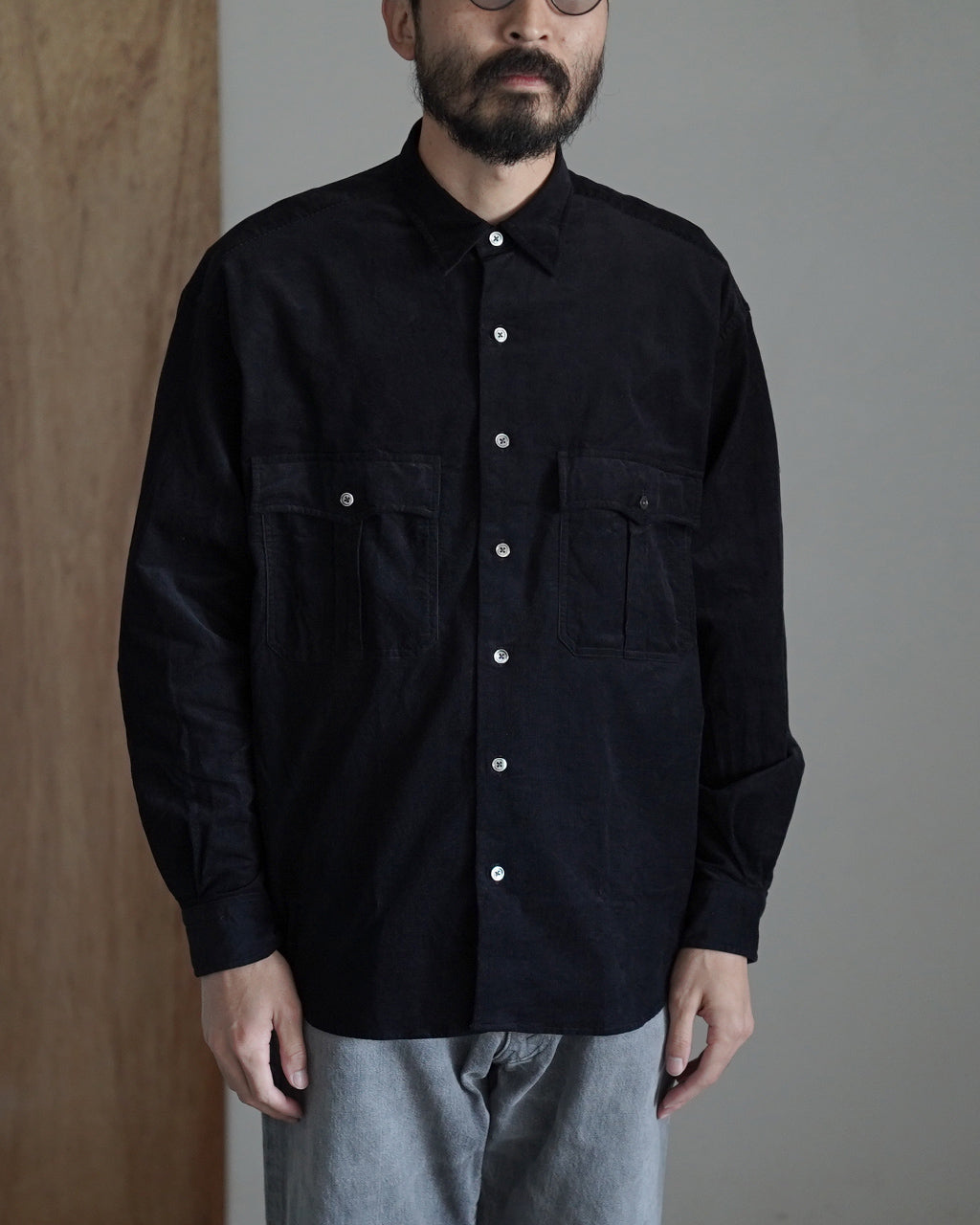 ROLL UP ORGANIC CORDUROY SHIRT PC-016-3685