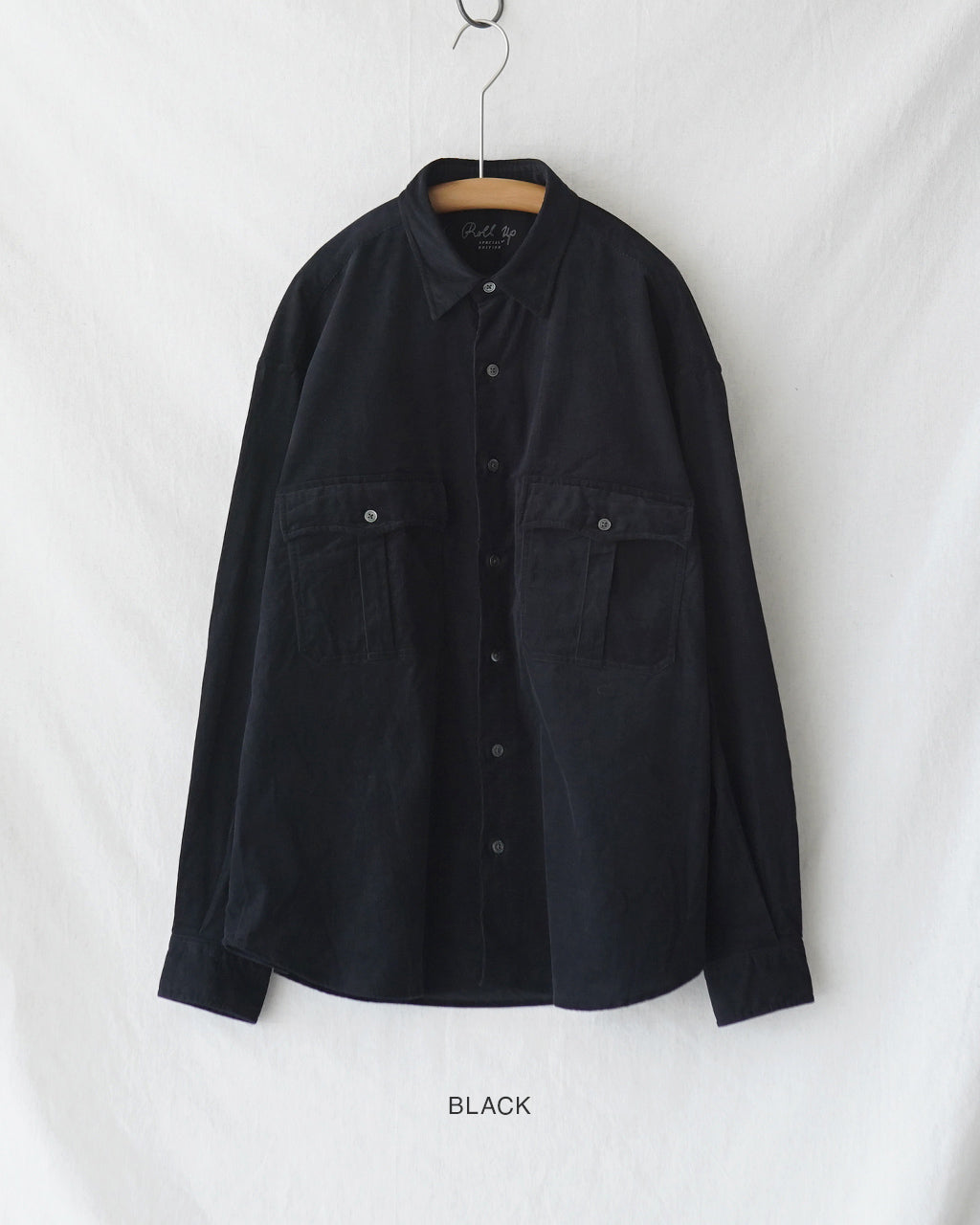 ROLL UP ORGANIC CORDUROY SHIRT PC-016-3685