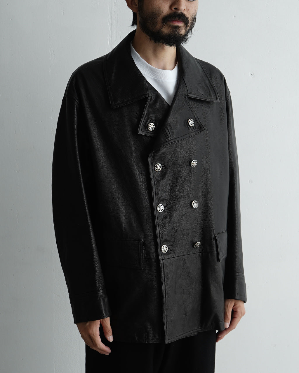 PORTER CLASSIC ポータークラシック ドラッグ ストア ジャケット ウィズ シルバーボタン DRUG STORE JACKET DIRECTOR'S CUT W/SILVER BUTTONS レザー 牛革 PC-017-2977 【送料無料】 [★]