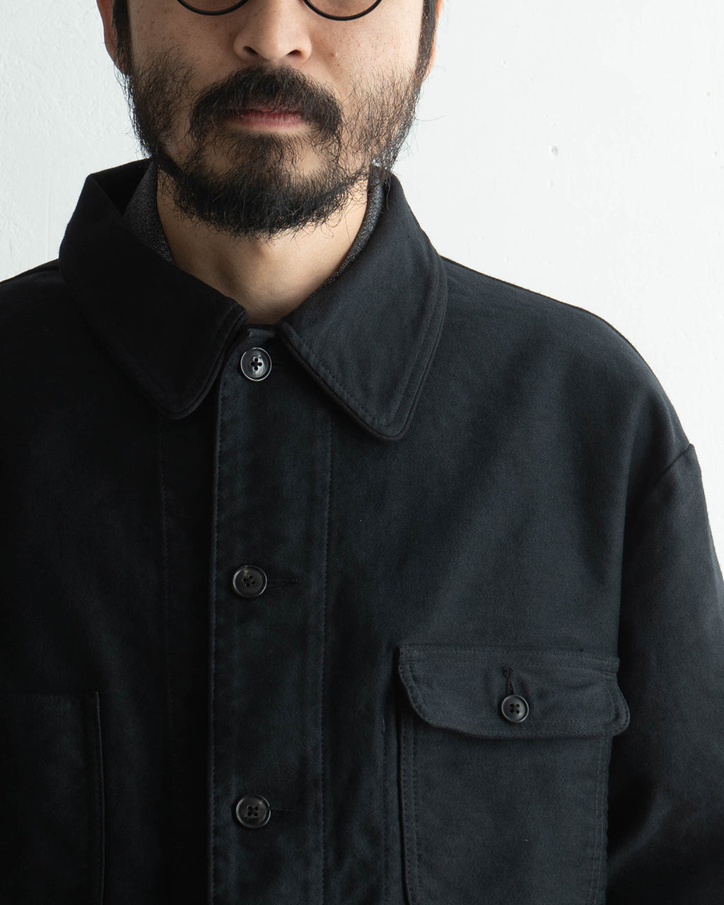 PORTER CLASSIC ポータークラシック カバーオール ジャケット モールスキン MOLESKIN COVERALL JACKET PC-019-2935【送料無料】