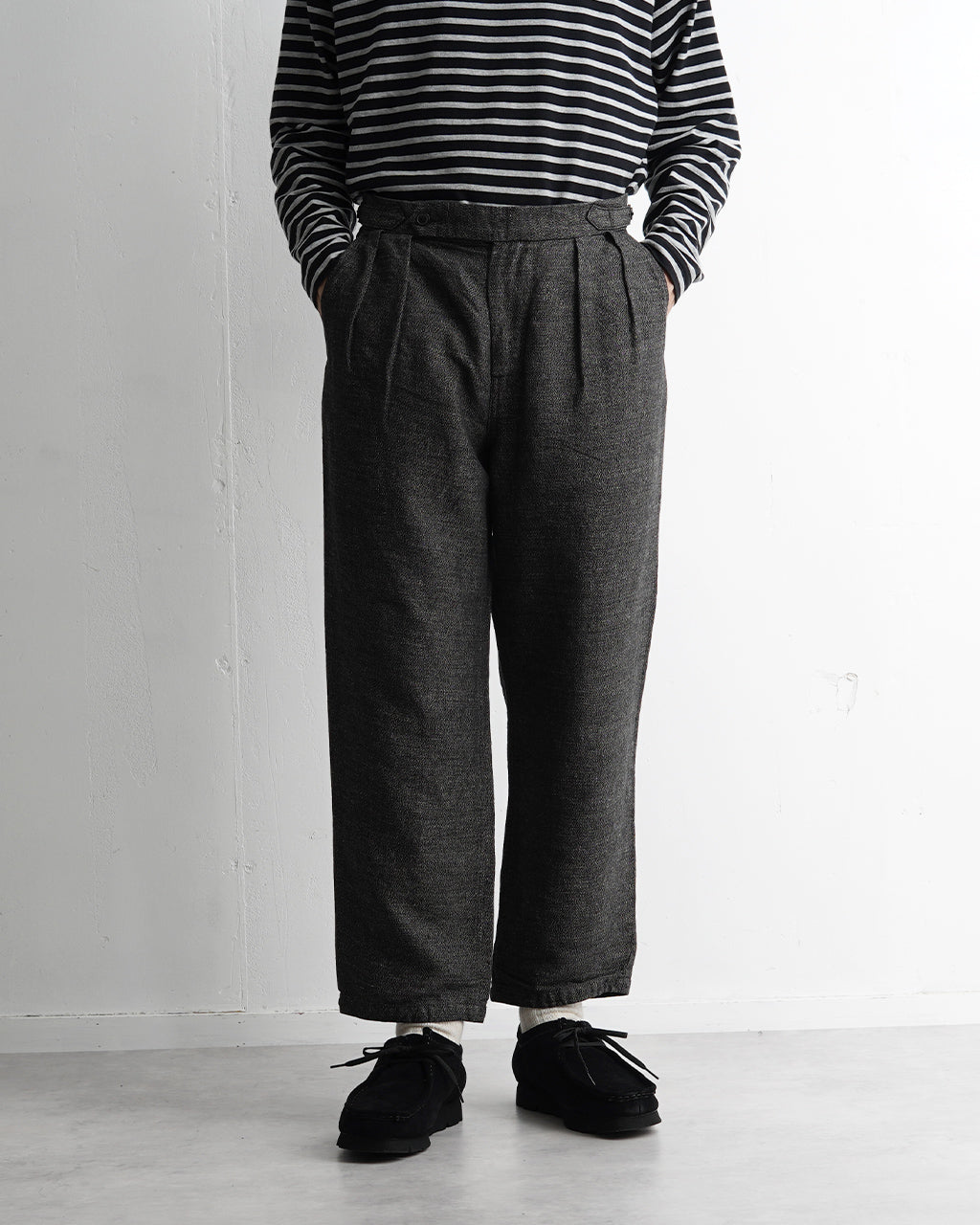 PORTER CLASSIC ポータークラシック ブレッソン ジェントルマンズ パンツ BRESSON GENTLEMAN'S PANTS トラウザー スラックス PC-021-2949【送料無料】 [★]