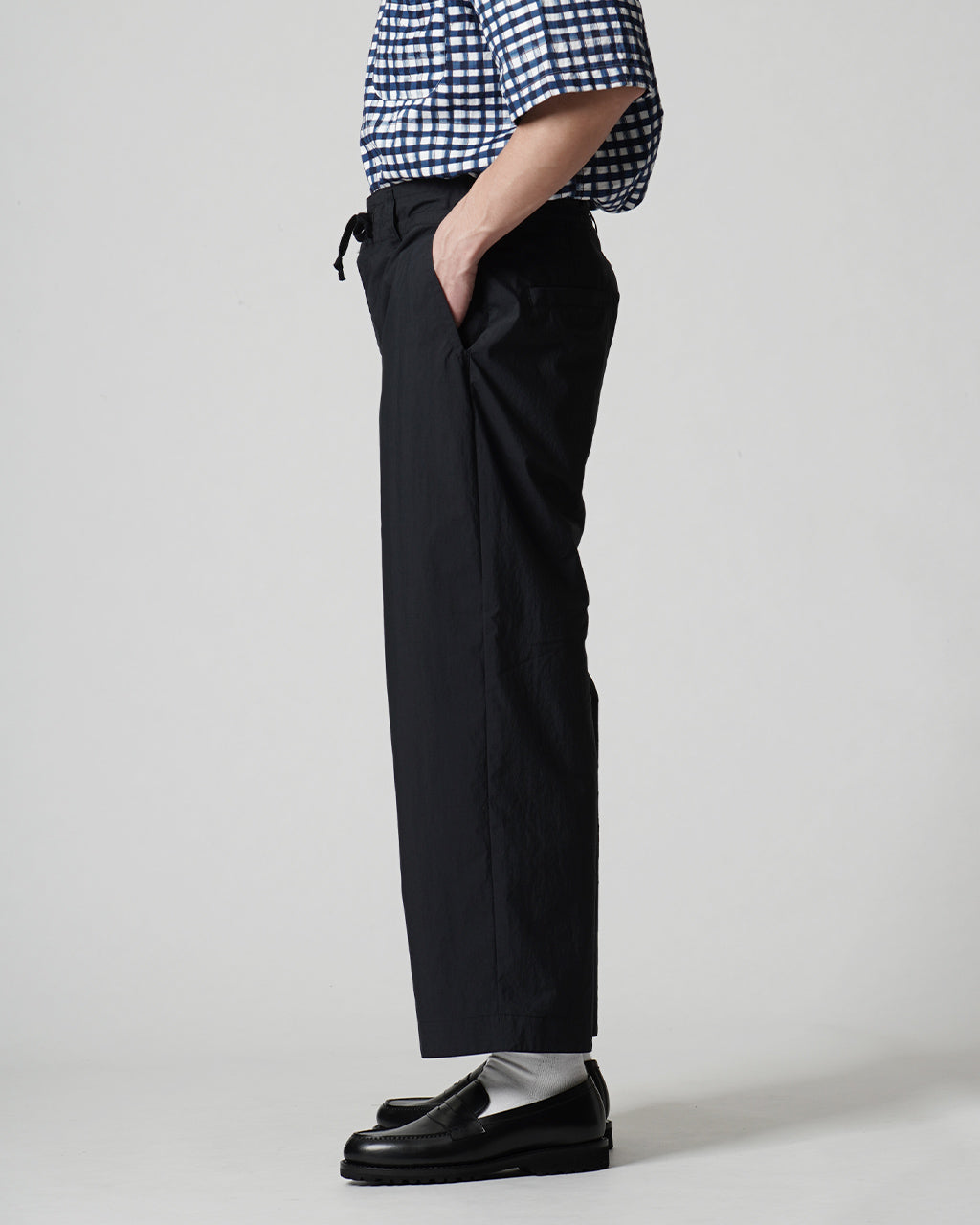 PORTER CLASSIC ポータークラシック ポプリン ワイド ロング パンツ POPLIN WIDE LONG PANTS PC-035-2665【送料無料】