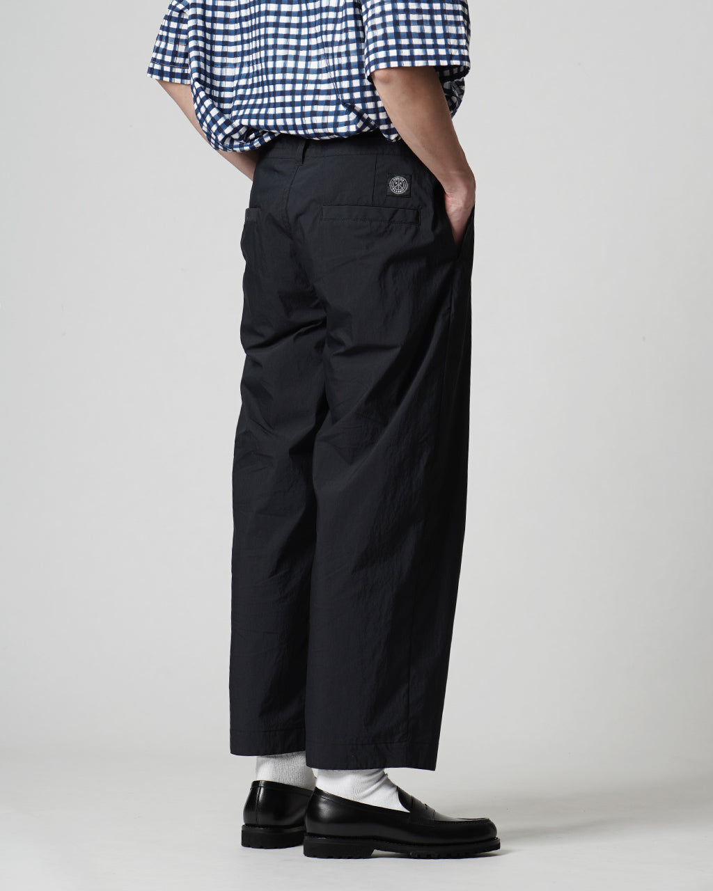 PORTER CLASSIC ポータークラシック ポプリン ワイド ロング パンツ POPLIN WIDE LONG PANTS PC-035-2665【送料無料】