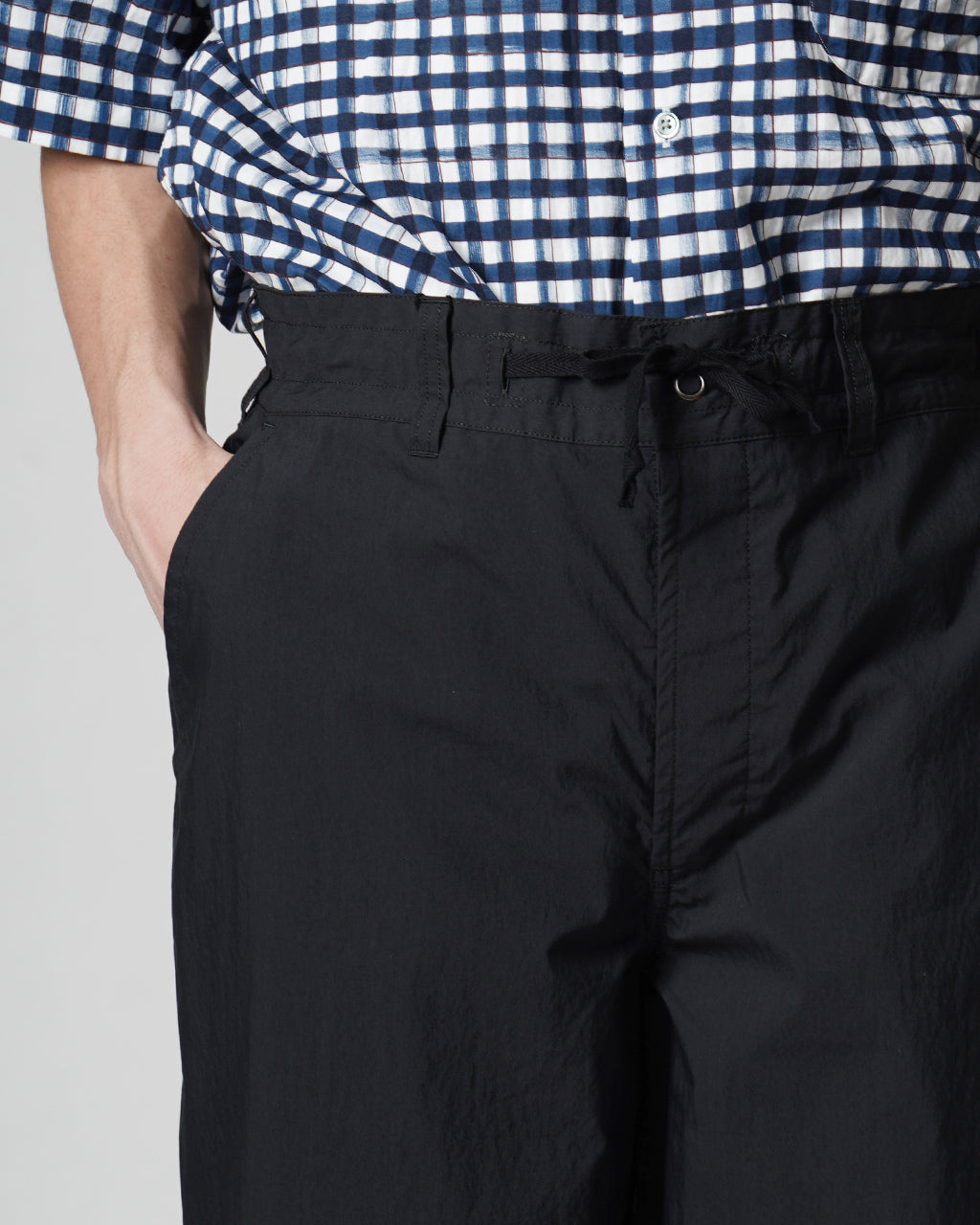 PORTER CLASSIC ポータークラシック ポプリン ワイド ロング パンツ POPLIN WIDE LONG PANTS PC-035-2665【送料無料】