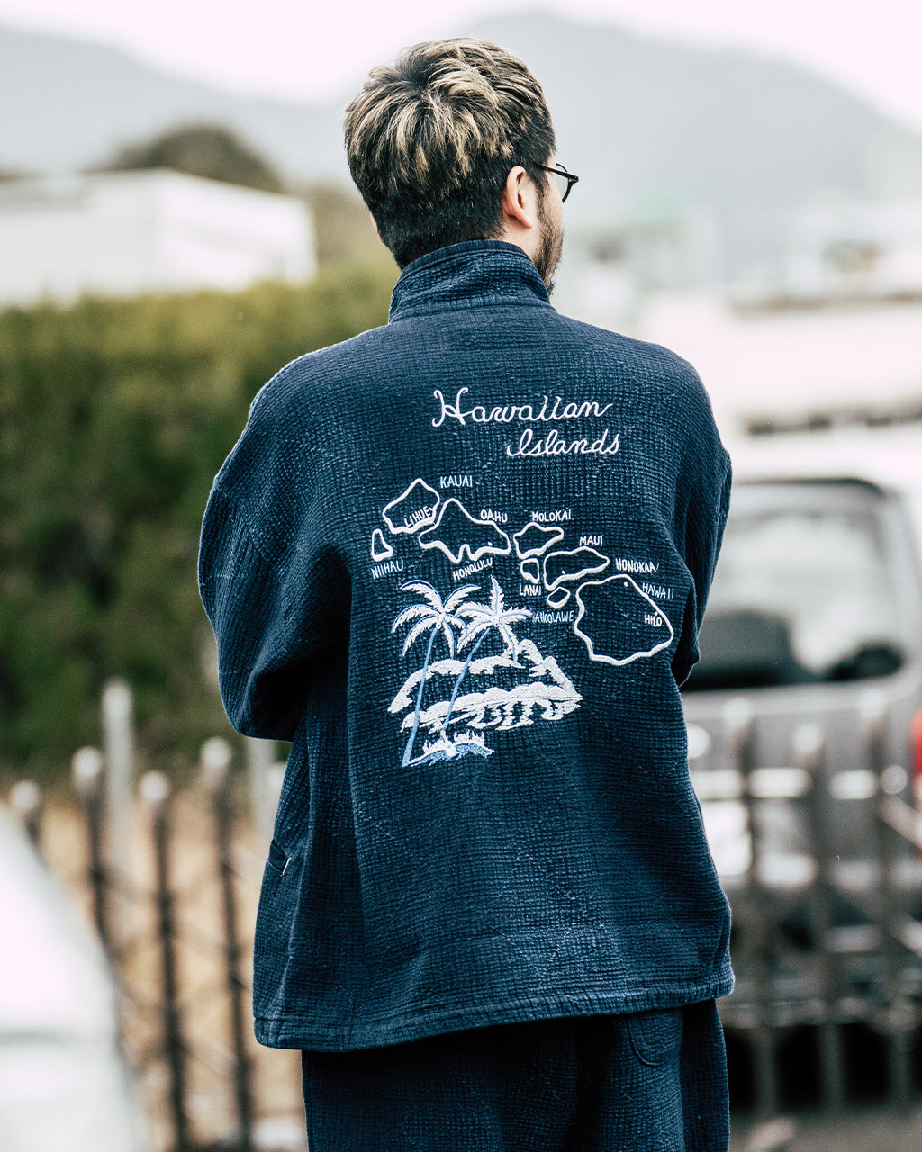 PORTER CLASSIC ポータークラシック ジップアップジャケット アウター NEW SASHIKO LIGHT OLD HAWAII ZIP UP JACKET PC-059-3186 【送料無料】【正規取扱店】