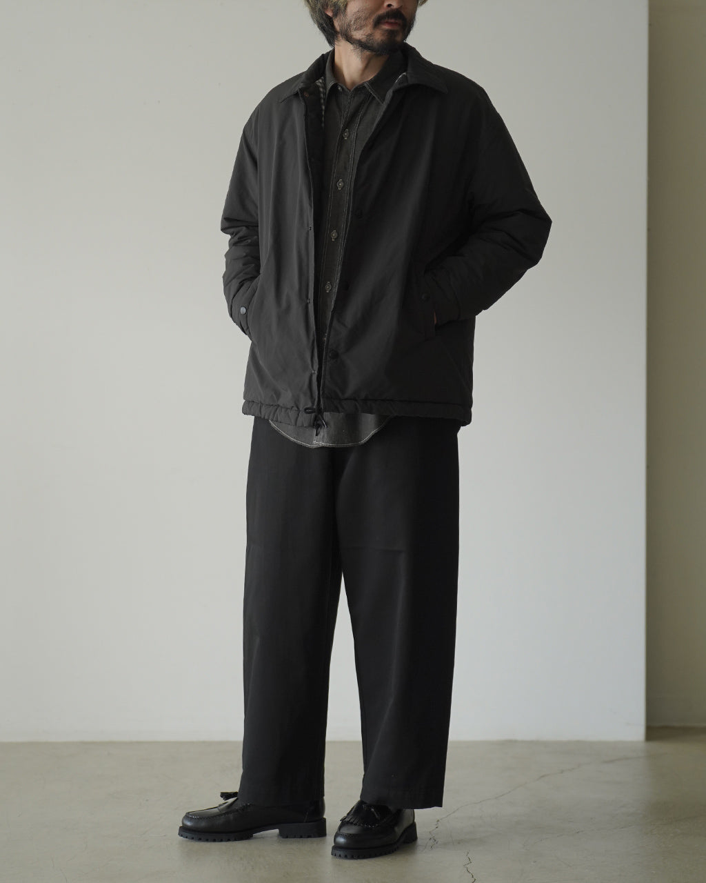 PORTER CLASSIC ポータークラシック GENE KELLY CHINOS ブラック