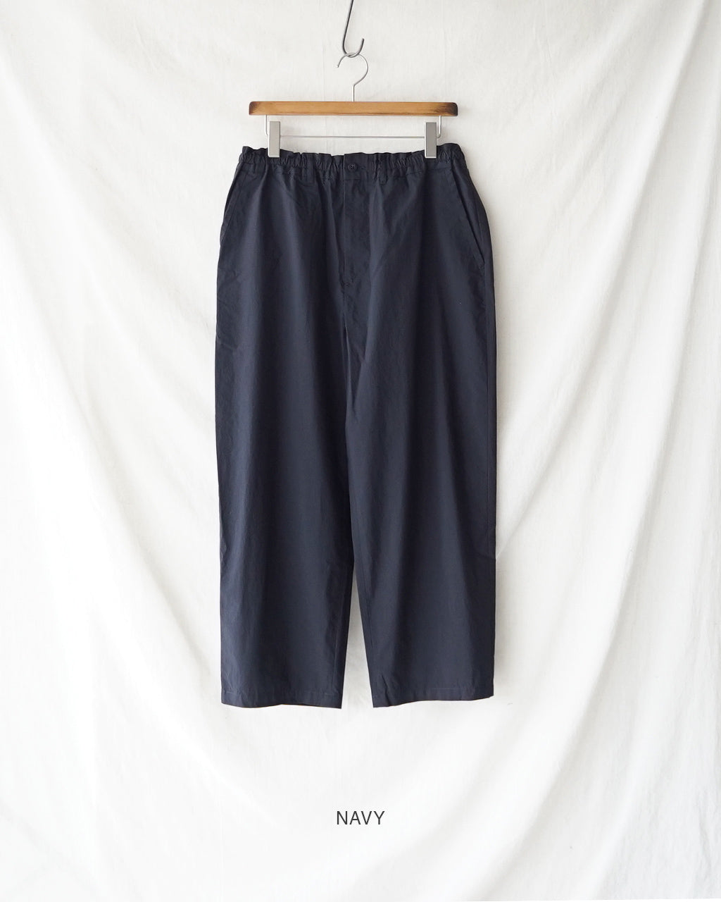 PORTER CLASSIC ポータークラシック ポプリンイージーパンツ メンズ