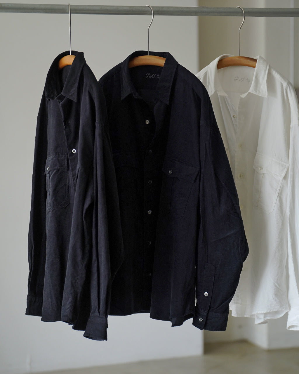 ROLL UP ORGANIC CORDUROY SHIRT PC-016-3685