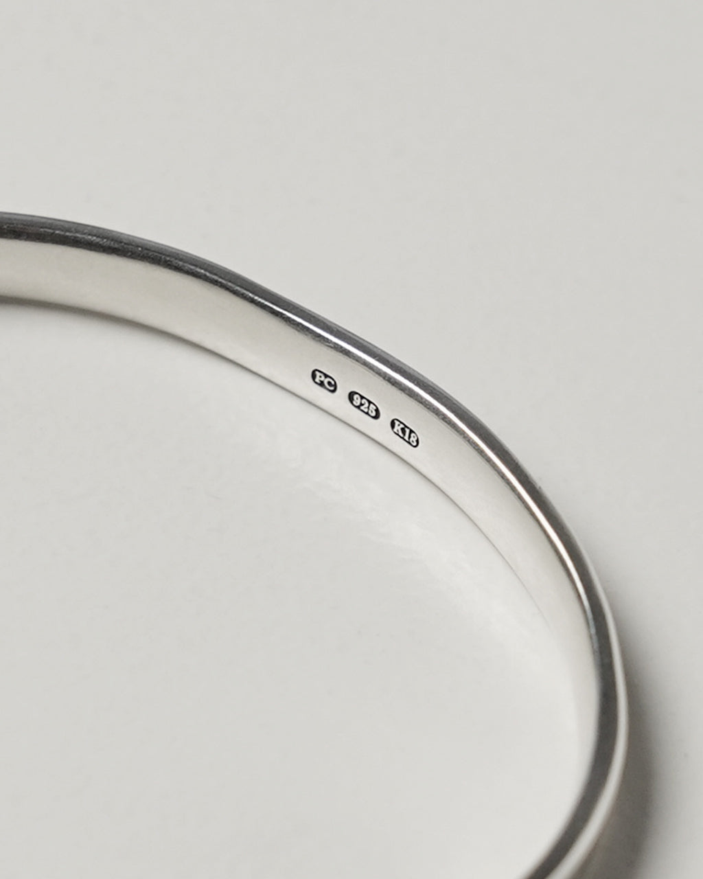 NEEDLE BANGLE 18K GOLD×SILVER925 PC-011-1121