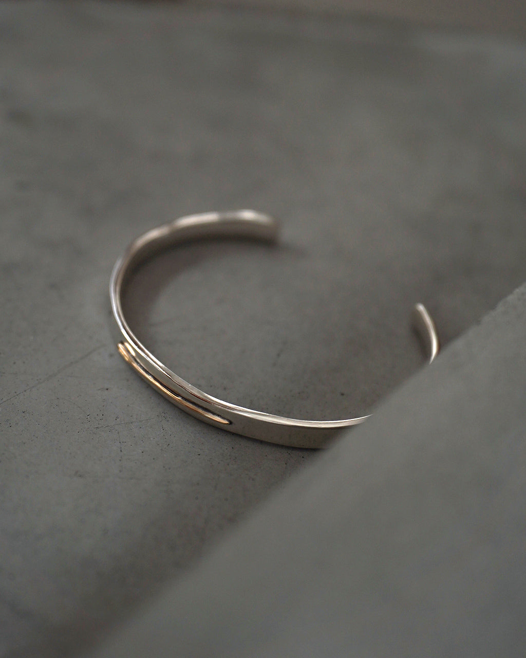 NEEDLE BANGLE 18K GOLD×SILVER925 PC-011-1121