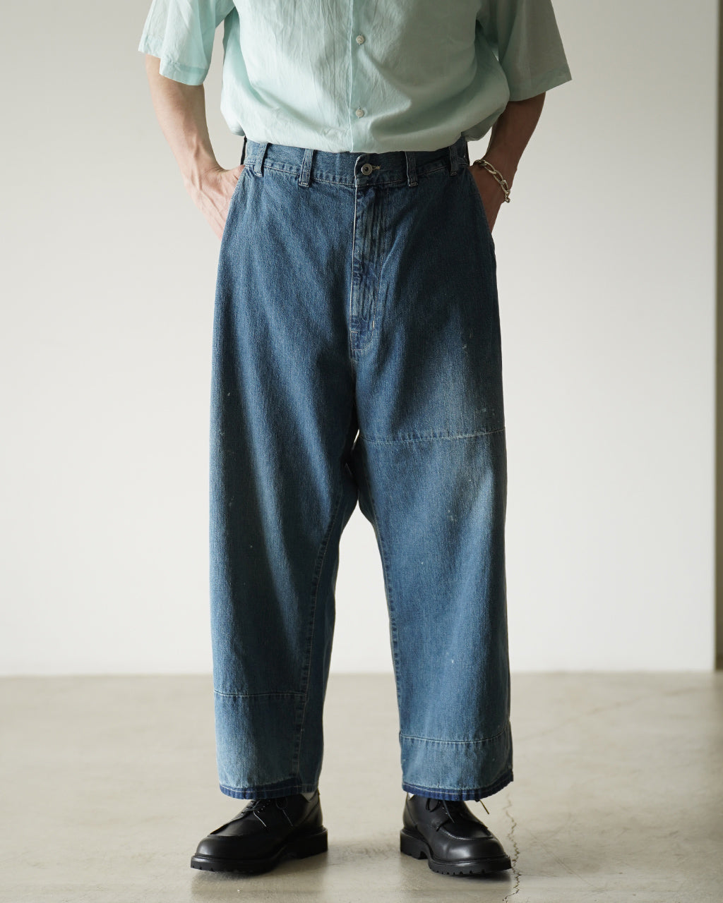 PORTER CLASSIC BREAKFAST DENIM FATTY PANTS ポータークラシック