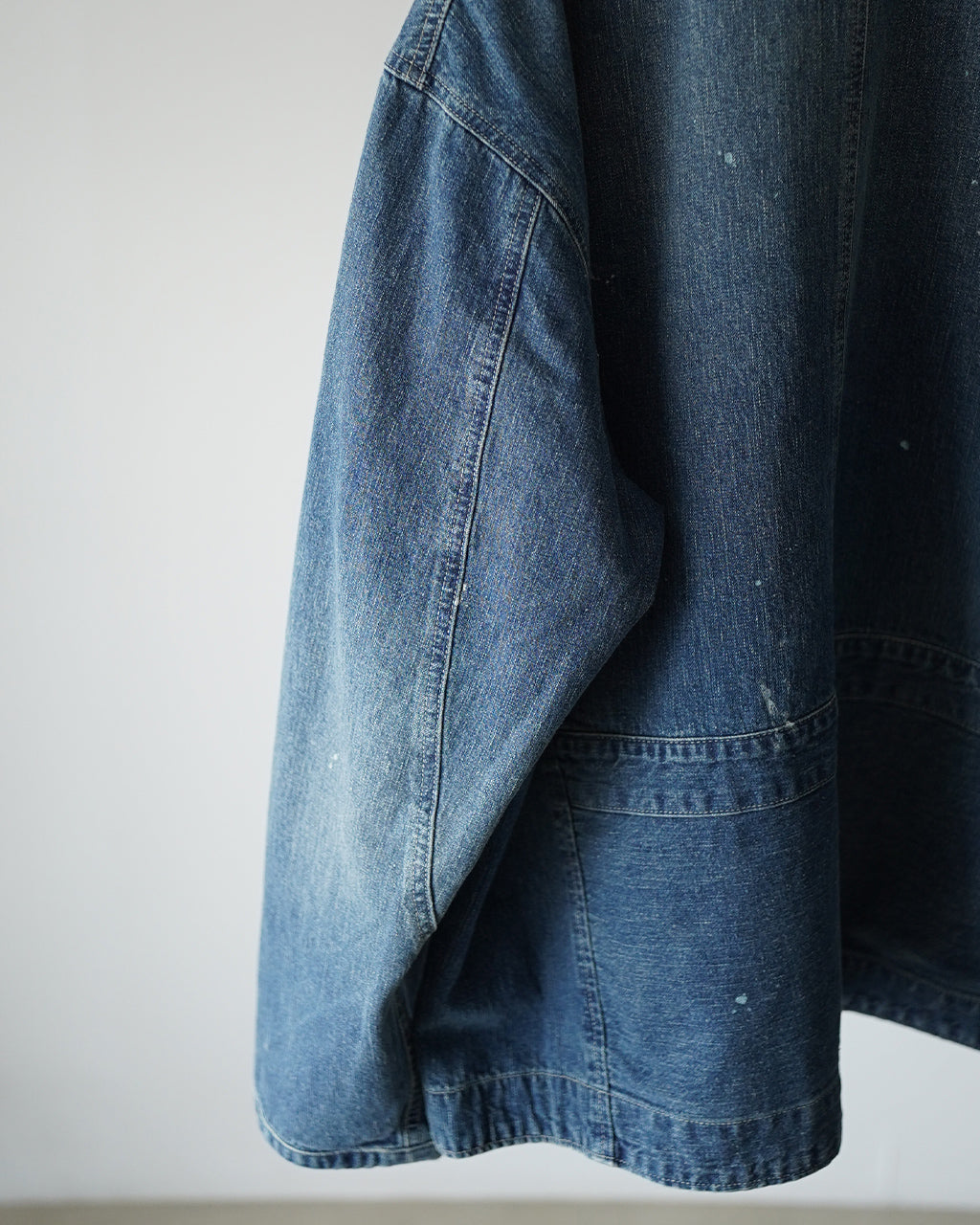 PORTER CLASSIC BREAKFAST DENIM ZIP UP JACKET PC-005-3847 デニム ジップアップジャケット ブルー｜Crouka(クローカ)