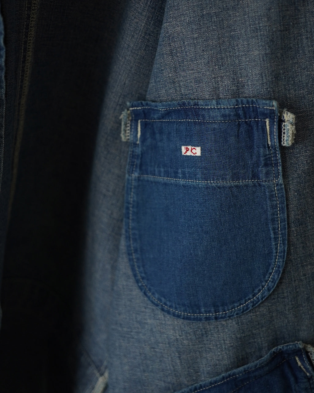 PORTER CLASSIC BREAKFAST DENIM ZIP UP JACKET PC-005-3847 デニム ジップアップジャケット ブルー｜Crouka(クローカ)