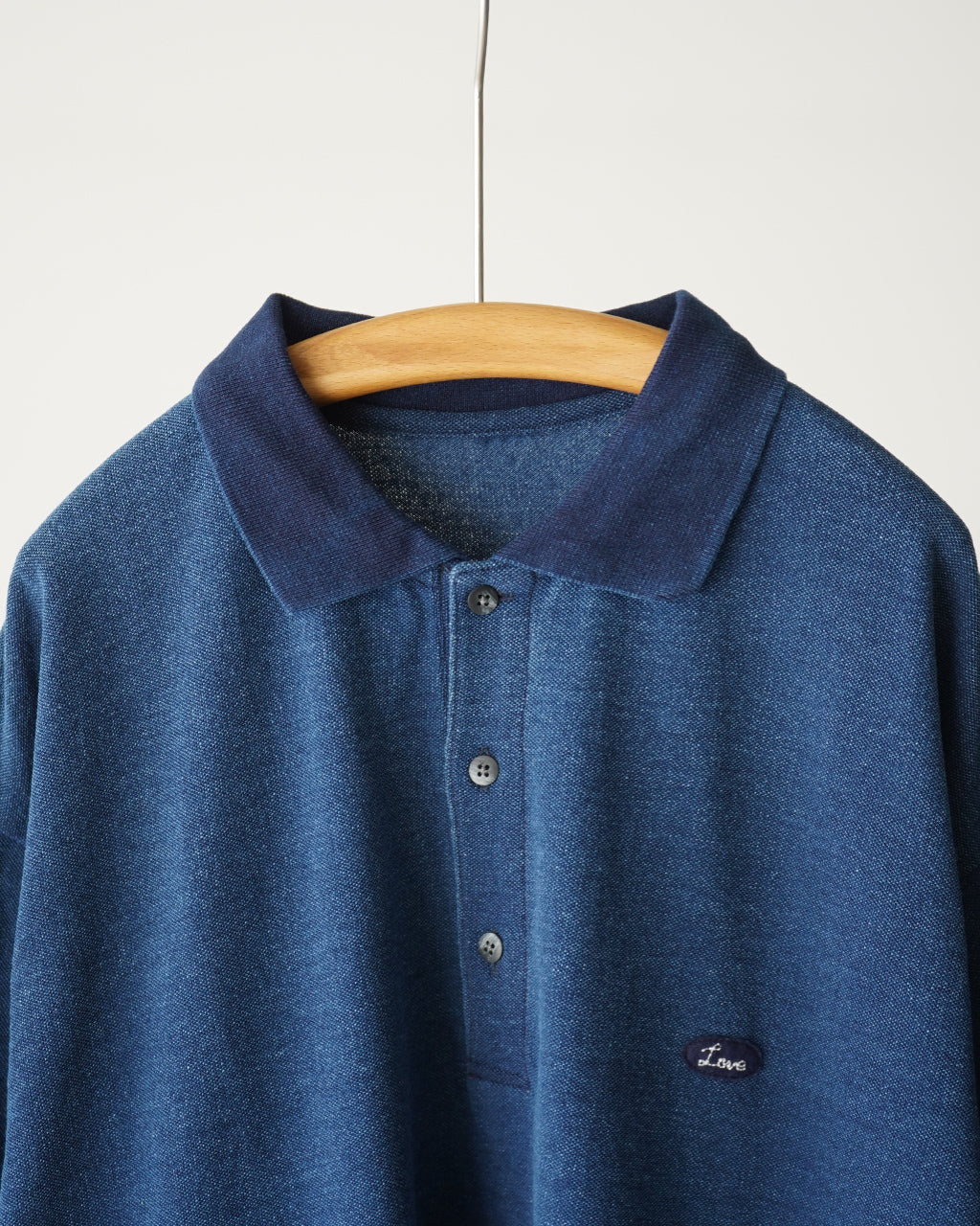 H/W INDIGO POLO SHIRT PC-006-3349