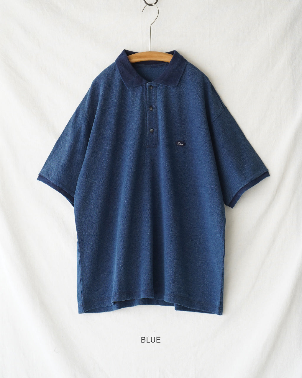 H/W INDIGO POLO SHIRT PC-006-3349