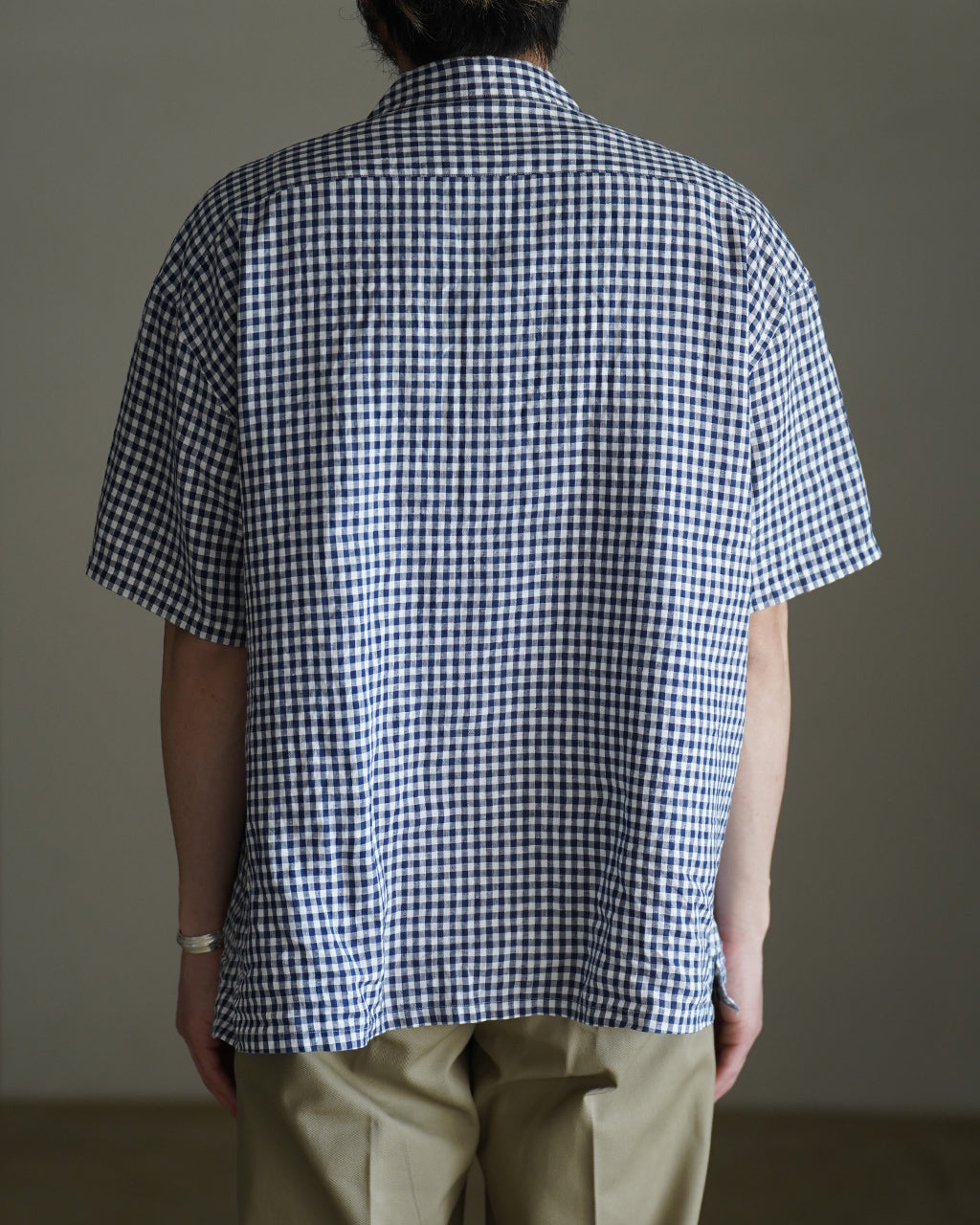 PORTER CLASSIC KEROUAC LINEN GINGHAM CHECK SHIRT PC-016-3979 リネン ギンガムチェックシャツ｜Crouka(クローカ)
