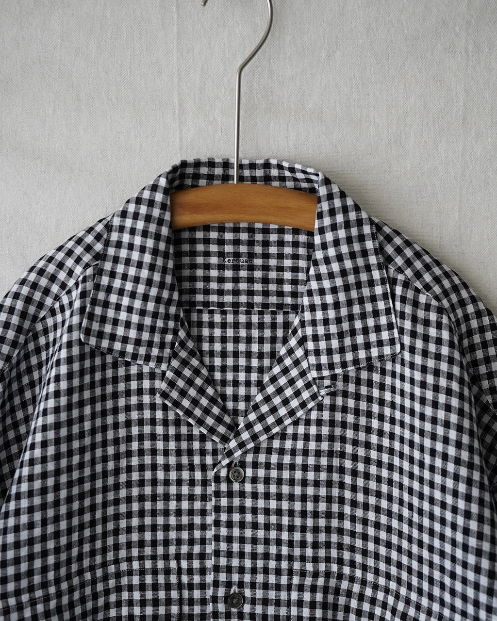 PORTER CLASSIC ポータークラシック ケルアック リネン ギンガム