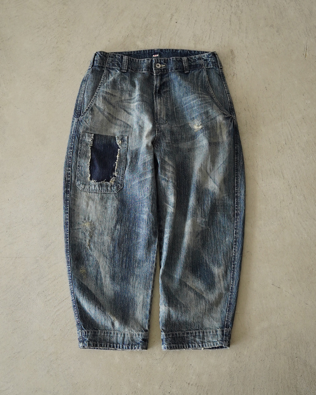 PORTER CLASSIC ポータークラシック STEINBECK DENIM POCKET PANTS