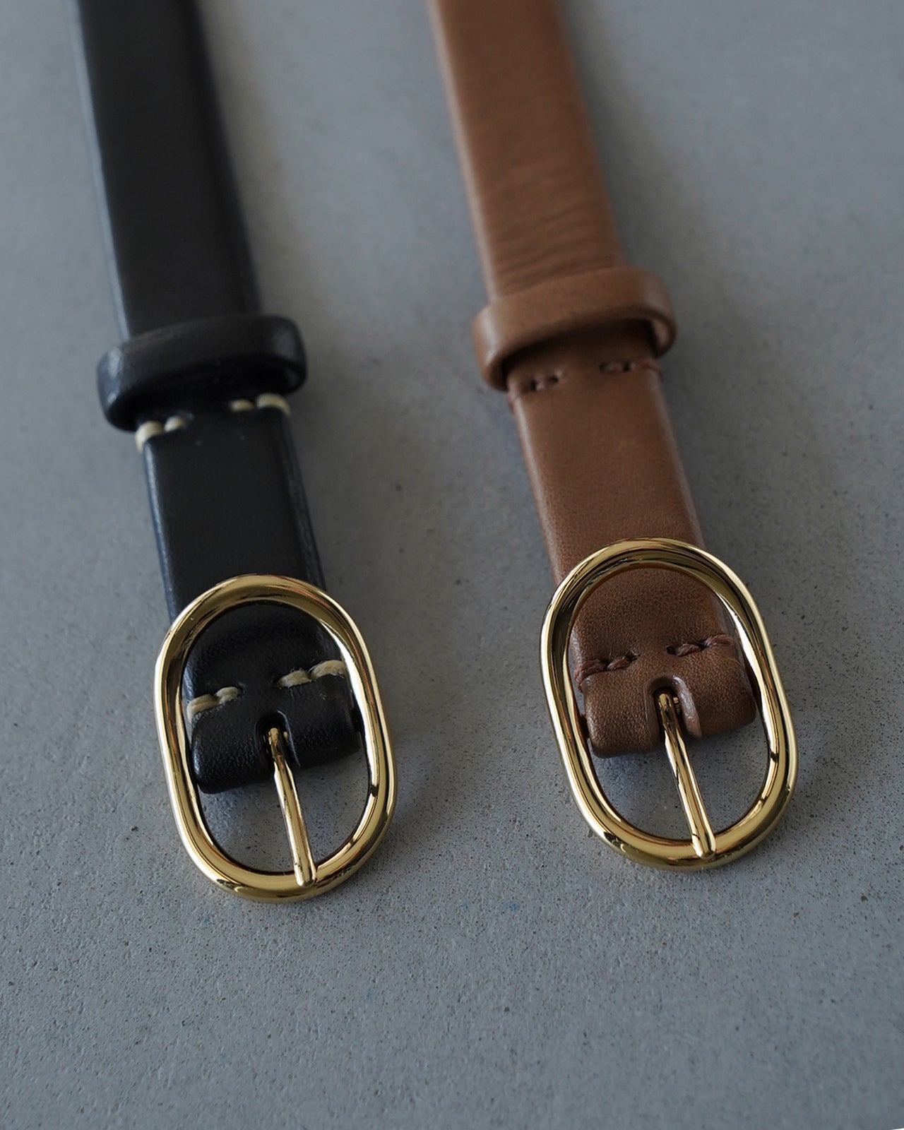 Post Production Minimal Belt 21mm Horse Wax ポストプロダクション