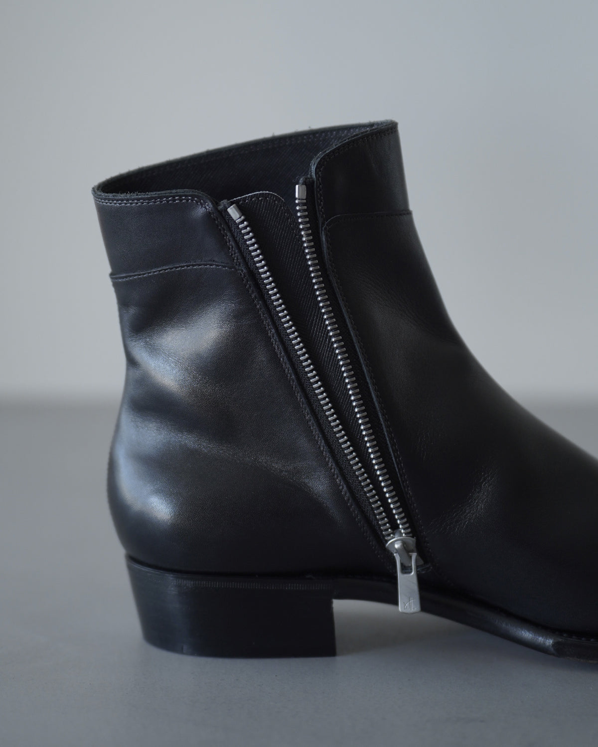 Side Zip Boots - Calf