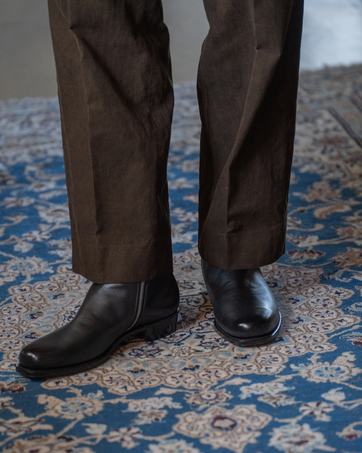 Side Zip Boots - Calf