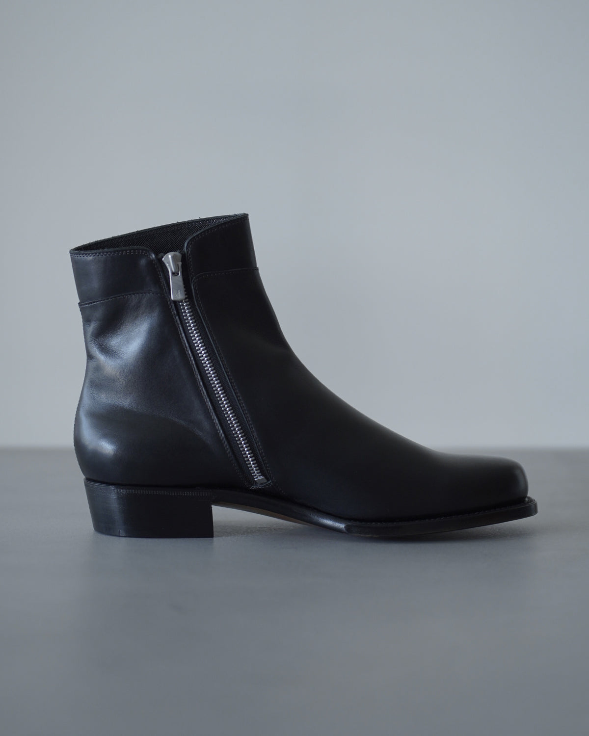 Side Zip Boots - Calf