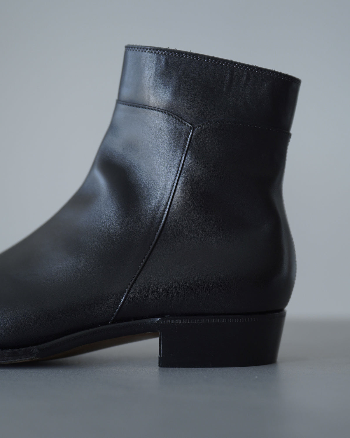 Side Zip Boots - Calf
