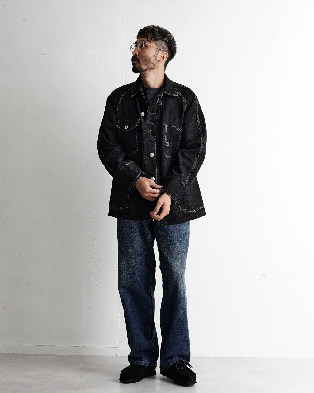 【SALE！30%OFF】POST O'ALLS ポストオーバーオールズ エンジニア ジャケット ENGINEERS' JACKET デニムジャケット 1102【送料無料】